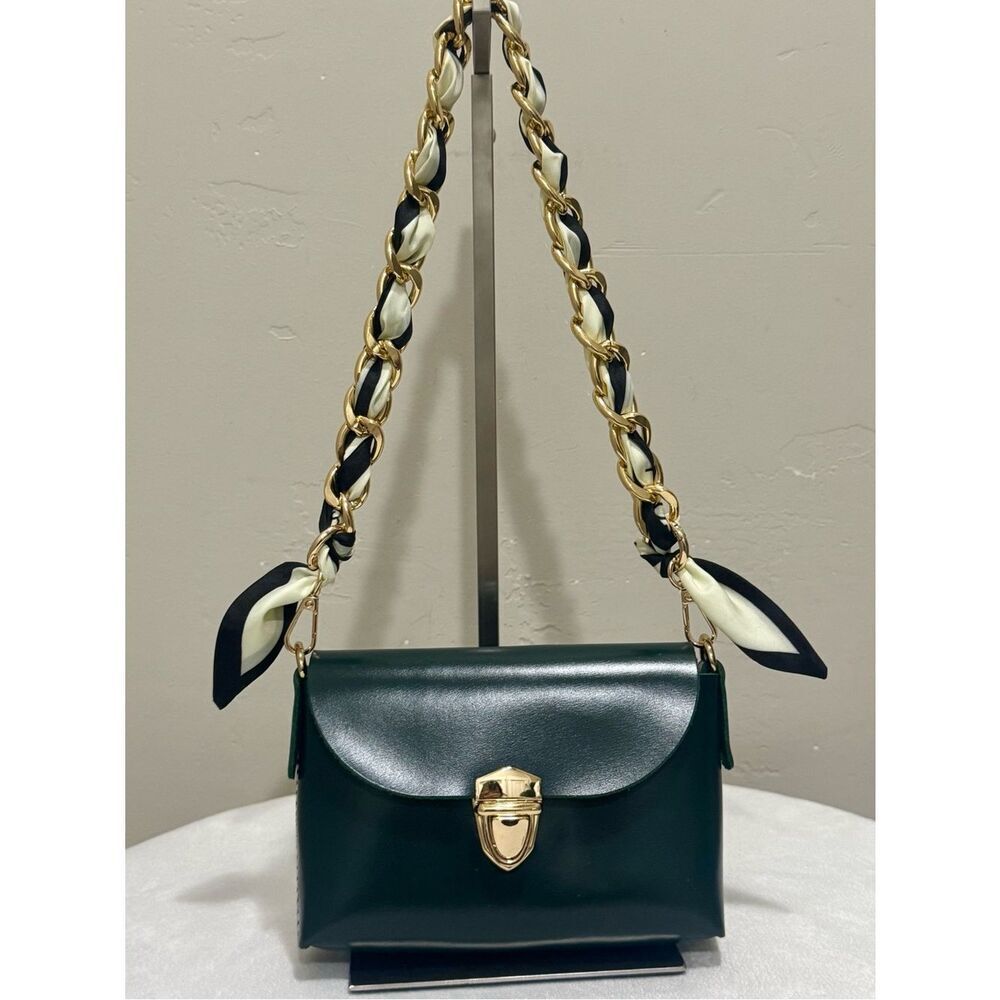 Hand Stitched Genuine Cowhide Leather Tuck Lock Clutch/Wristlet/Crossbody